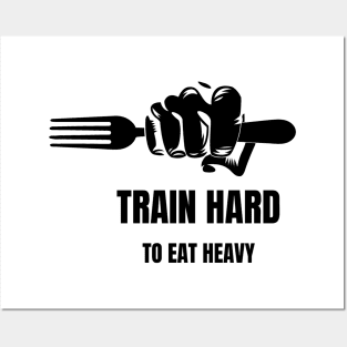 Train Hard Posters and Art